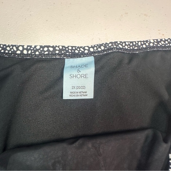 Shade & Shore Black and White Polka Dot Bikini Bottom - Picture 6 of 6